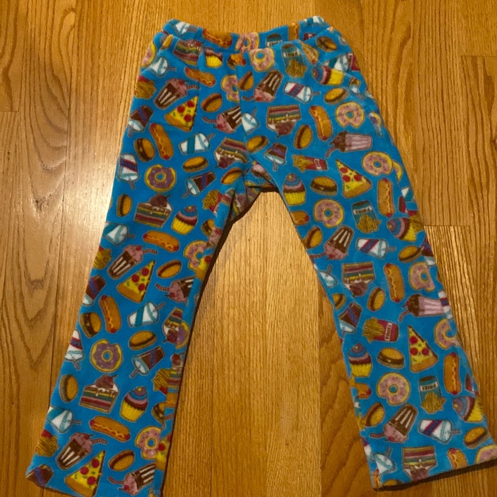CANDYPINK Junk food Fuzzy pajama pants for girls!